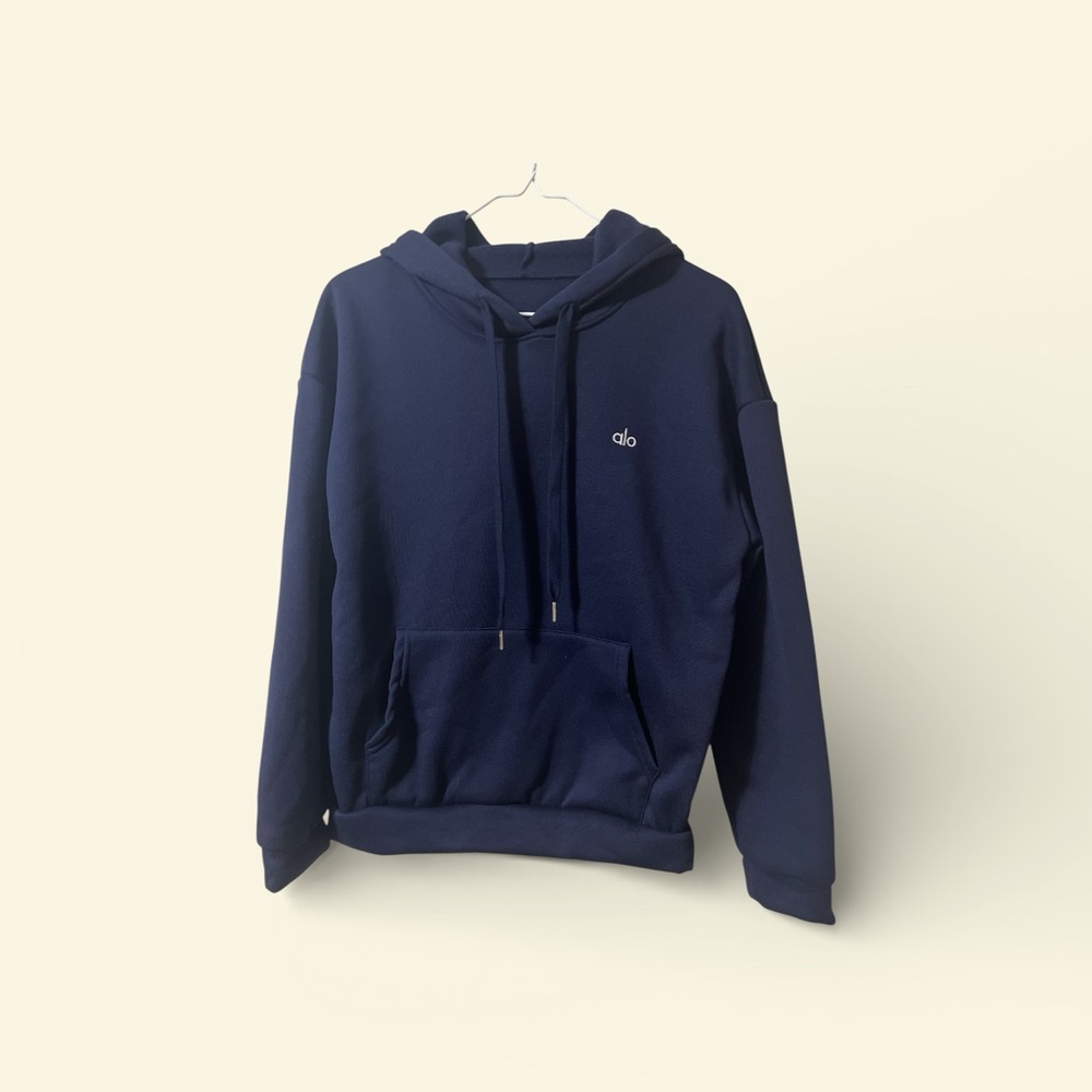 ALO Yoga Men's Deep Blue Hoodie